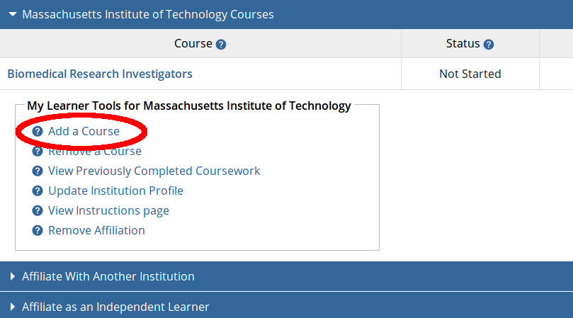 Citi course instructions 2